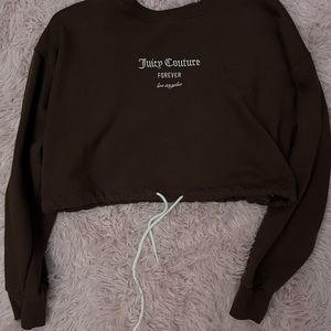 Juicy couture cropped sweater